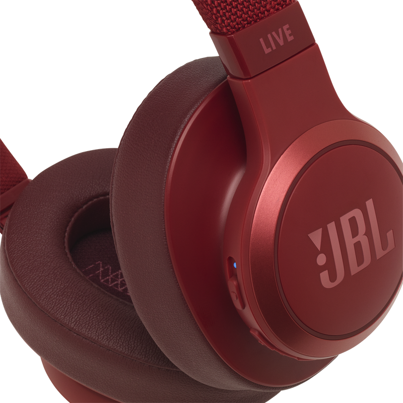 JBL LIVE 500BT - Red - Your Sound, Unplugged - Detailshot 3 image number null